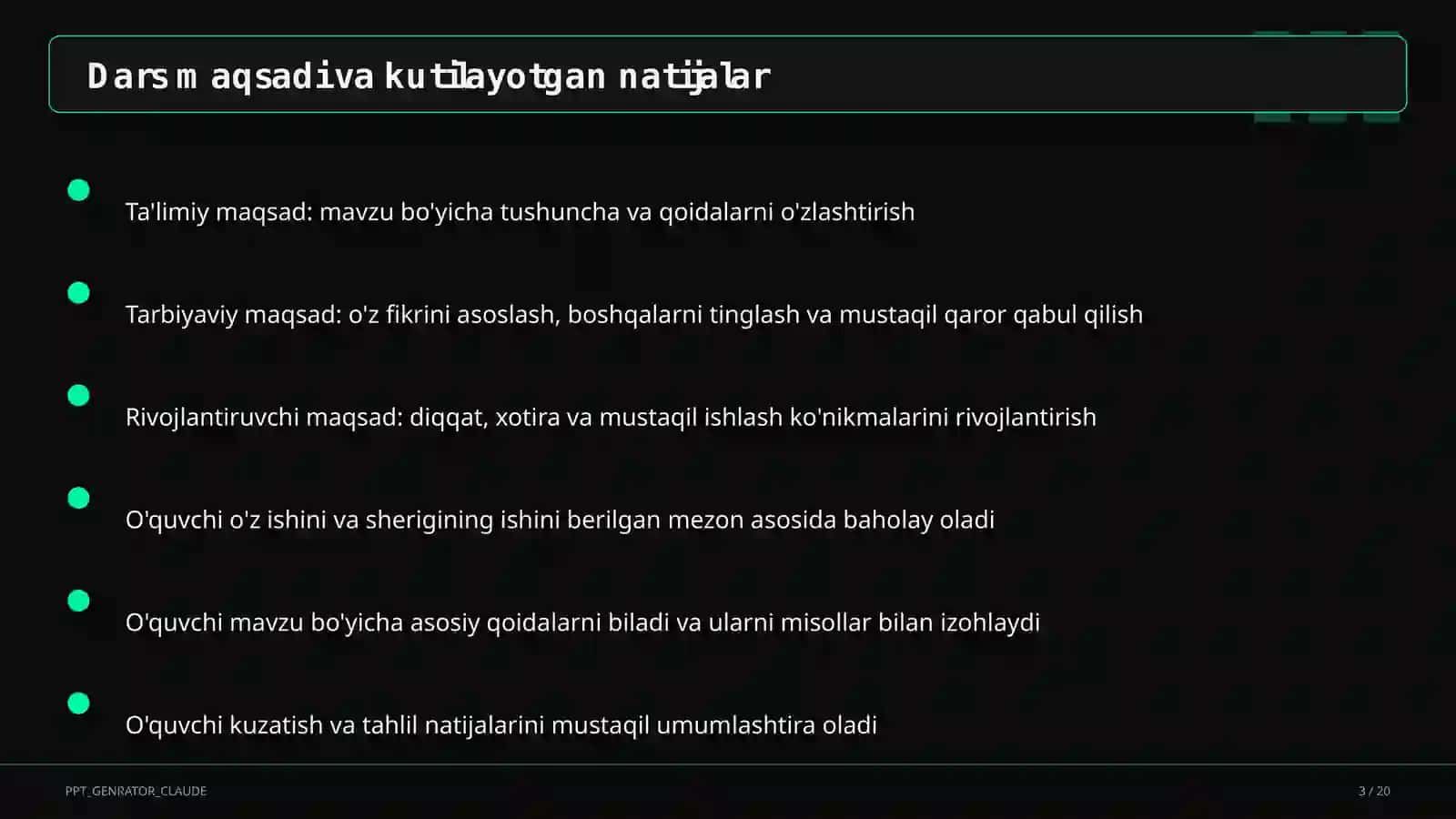 Ko'rsatkichli funksiya va tenglamalar (10-sinf) 3