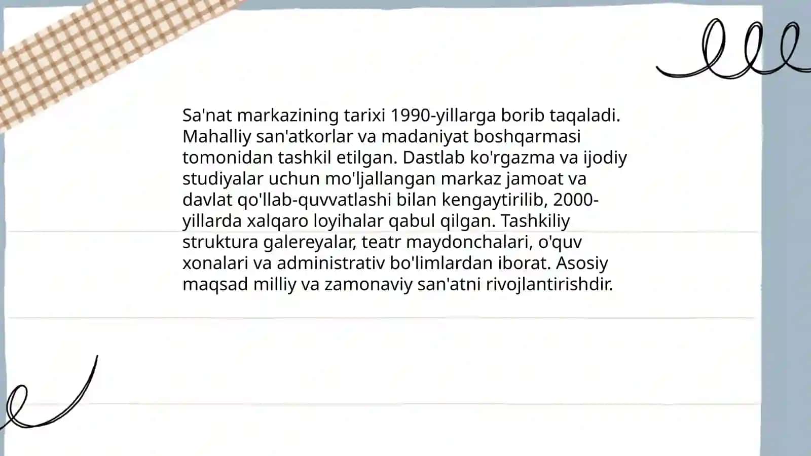 Sa'nat markazi 3