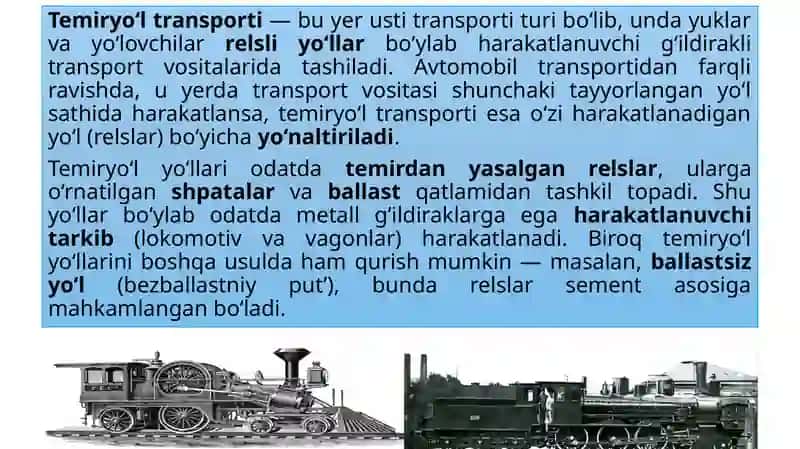 Karyer temiryo`l tizimlari 3