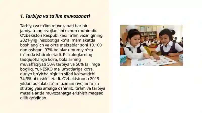 Tarbiya fanini oʻqitish jarayoni yaxlit tizim sifatida 3