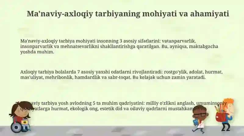 Maktabgacha yoshdagi bolalarni maʼnaviy axloqiy tarbiyalash 3