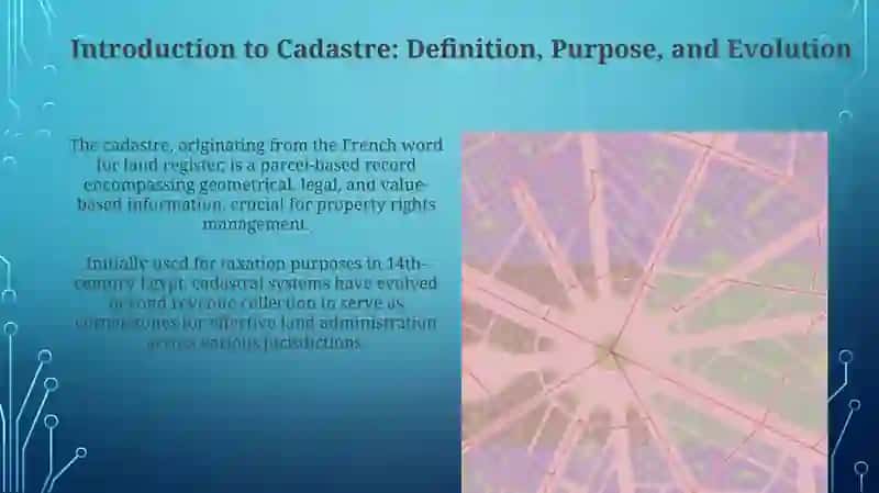 Cadastre Presentation 3