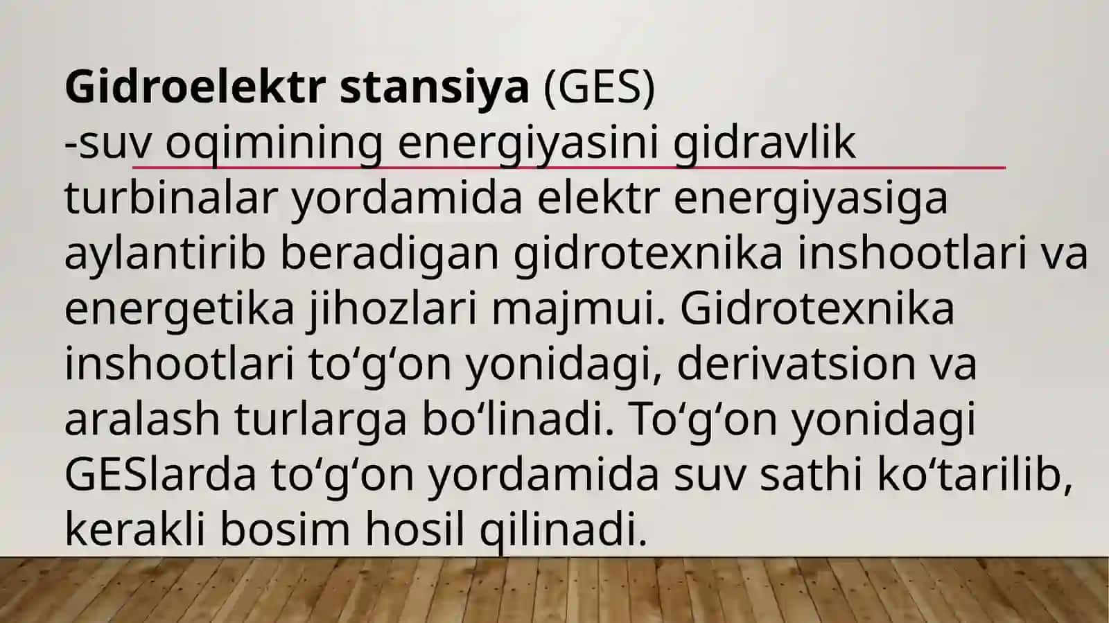 GIDROENERGETIKA ZAXIRASI 3