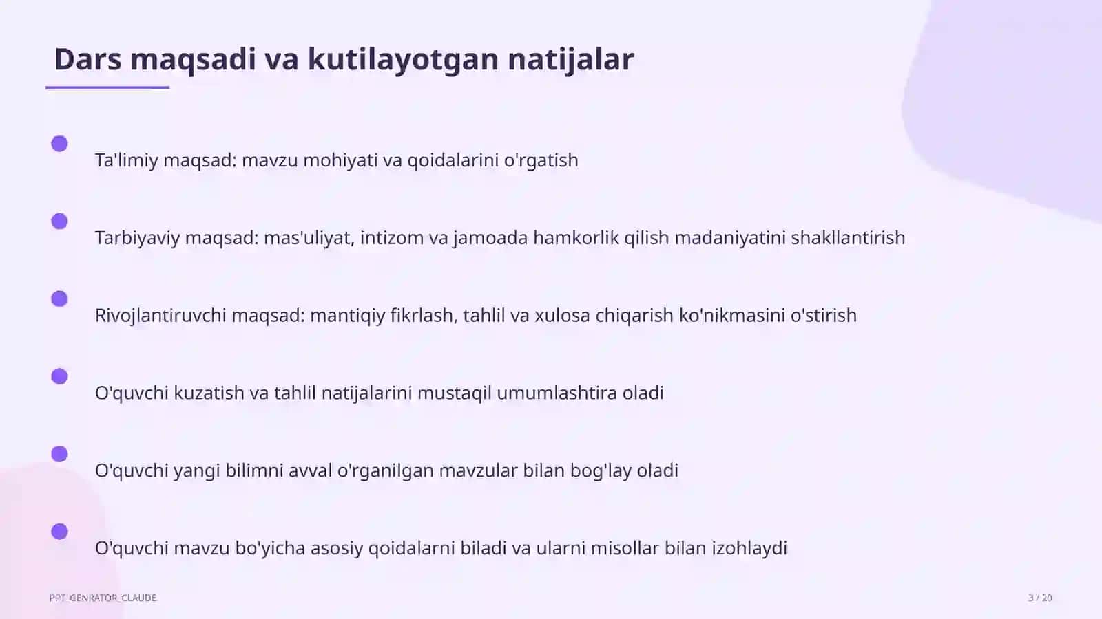 Turkiston XIX asr oxiri - XX asr boshida (9-sinf) 3