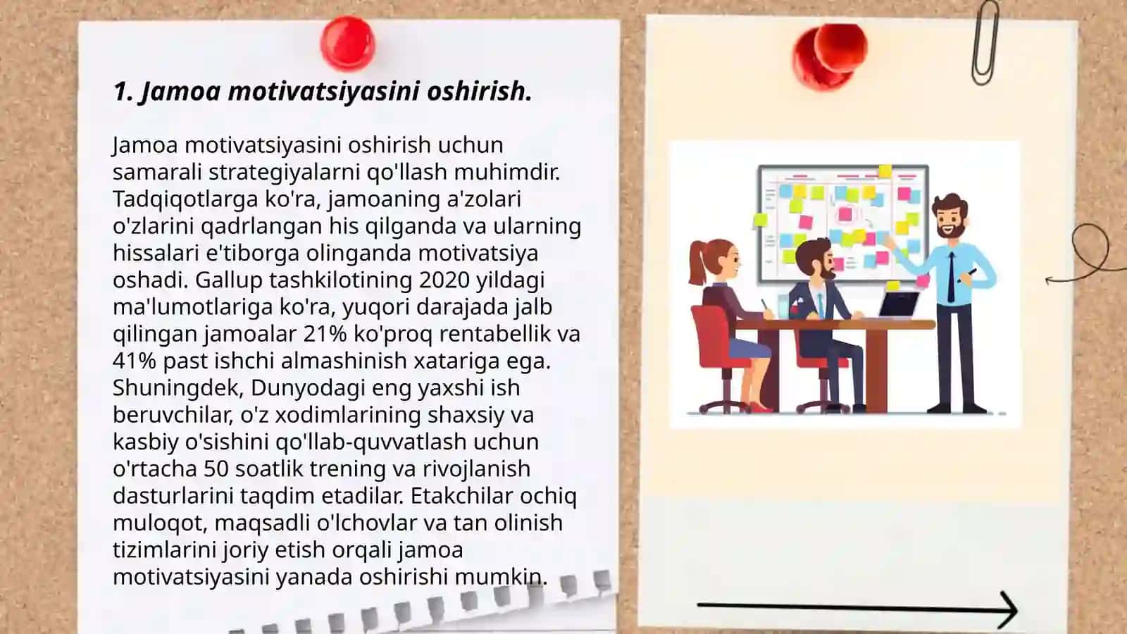 Jamoada ishlash (teamworking) 3