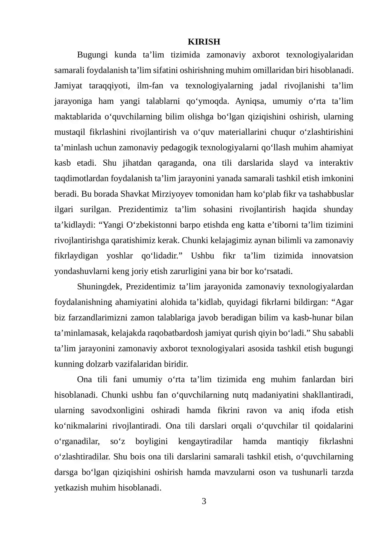 Ona tili darslarida slayd va interaktiv taqdimotlar yordamida mavzuni o'zlashtirish 3