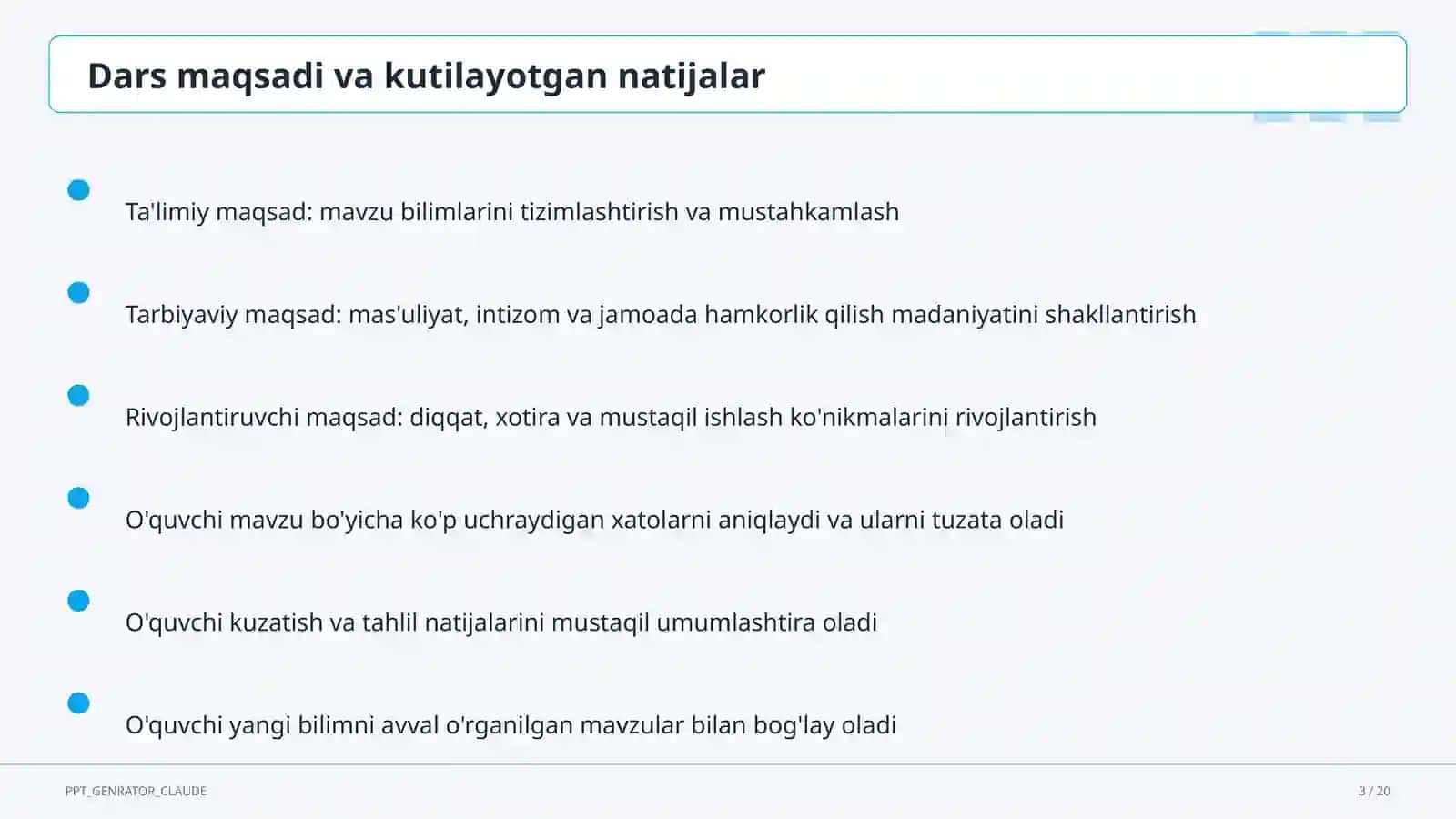 Funksional savodxonlik: matematik, o'qish va tabiiy-ilmiy savodxonlikni har darsda rivojlantirish 3