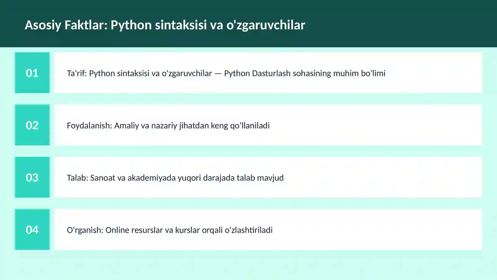 DASTURLASH | PYTHON DASTURLASH 3