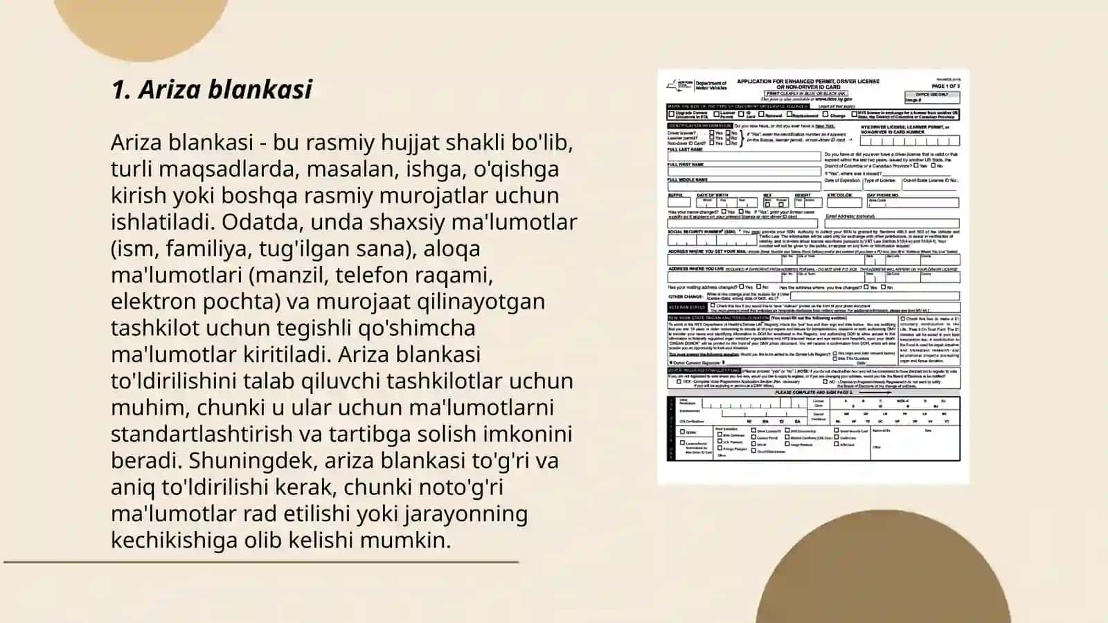 MS Word matn taxrirlagichida turli xil blankalar yaratish (ariza, kasallik kartasi. analizlar blankasi va h.k) 3