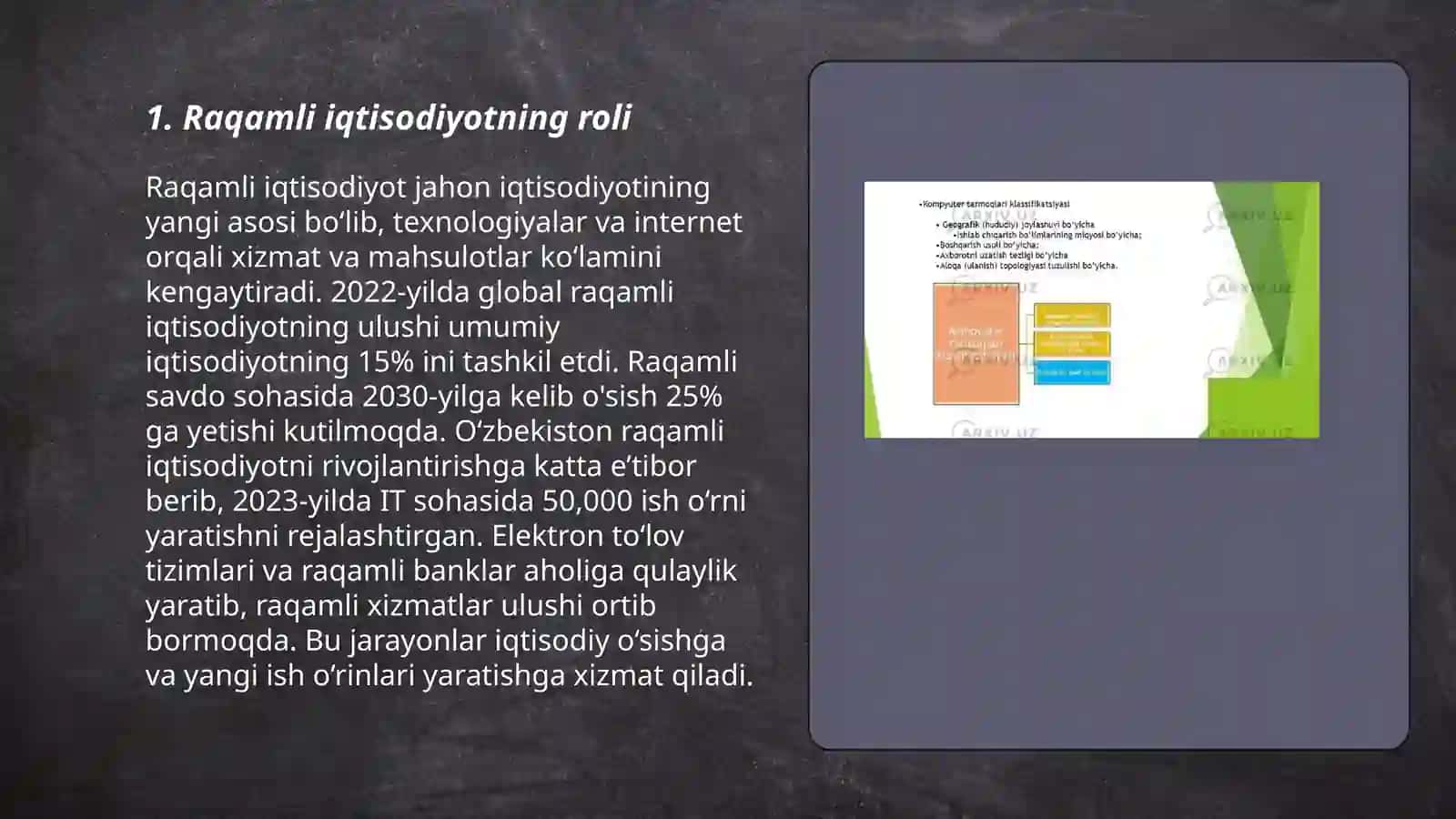 Iqtisodiyotda axborot kommunikatsion texnologiyalar va tizimlar 3