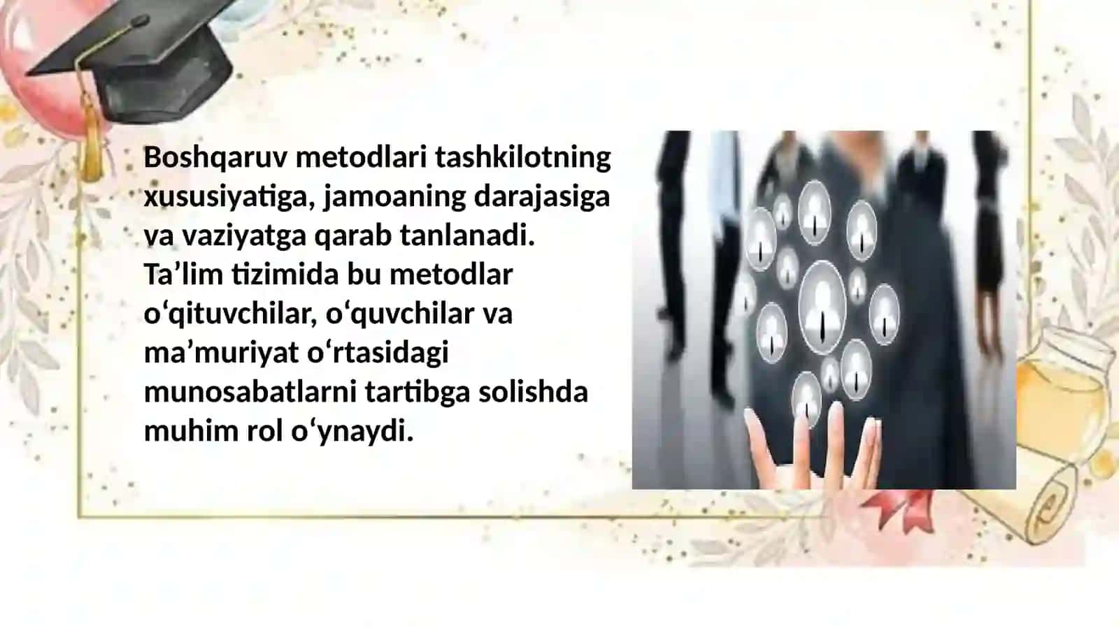 Boshqaruv metodlari 3