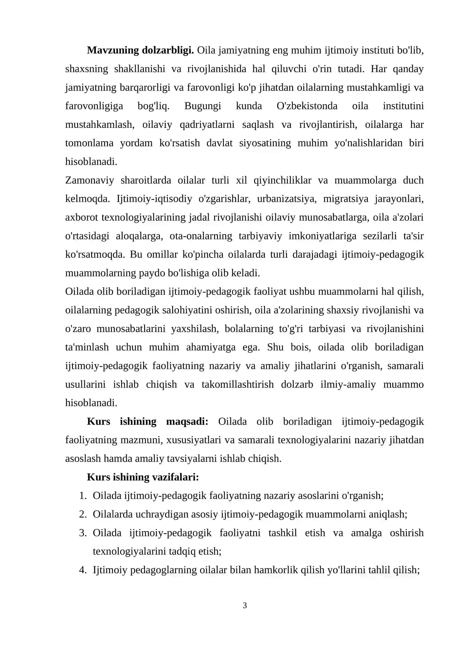 OILADA OLIB BORILADIGAN IJTIMOIY-PEDAGOGIK FAOLIYAT 3
