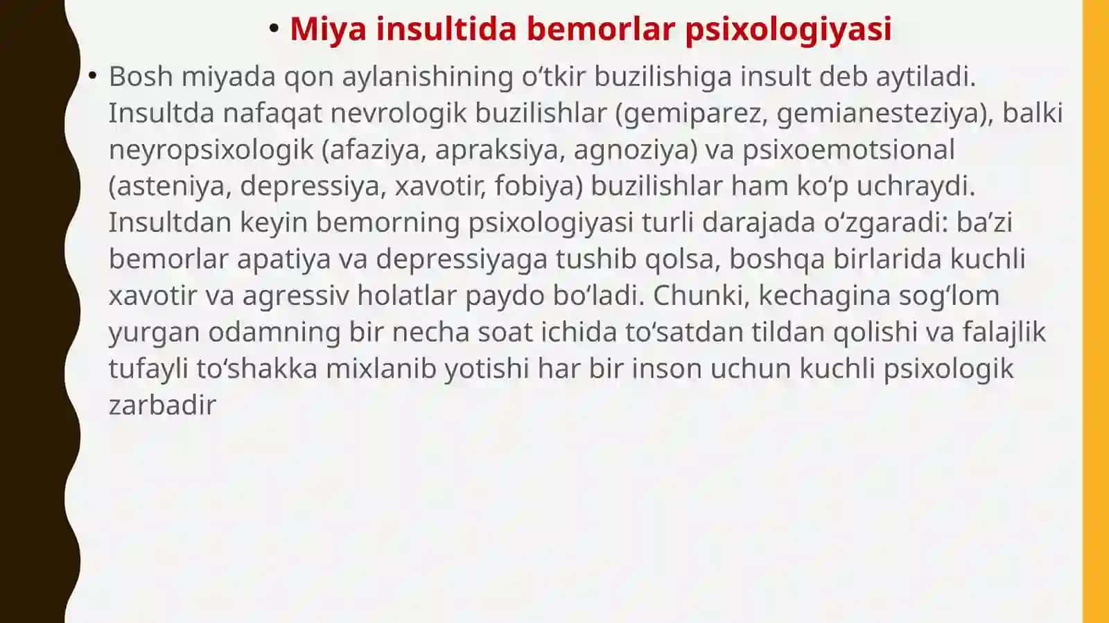 Psixosomatik kasalliklari bilan kasallangan bemorlarning xulq atvor buzilishlari 3
