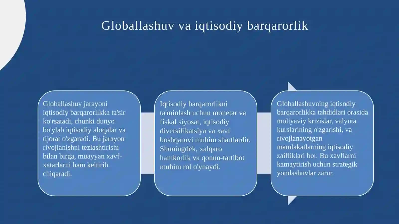 Globallashuvning Iqtisodiy Barqarorligi 3