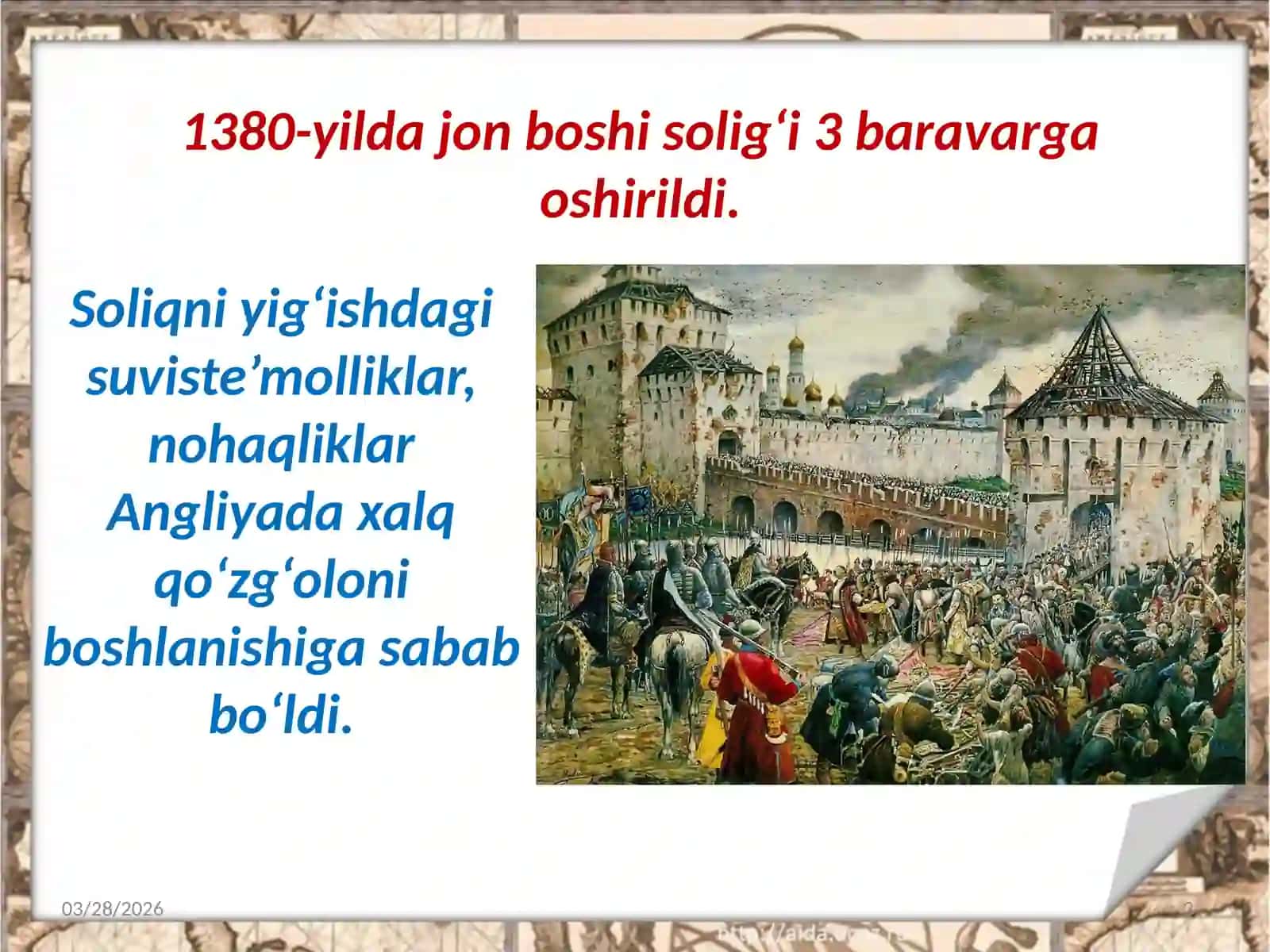 Qirol Richard II iqtisodiyoti 3