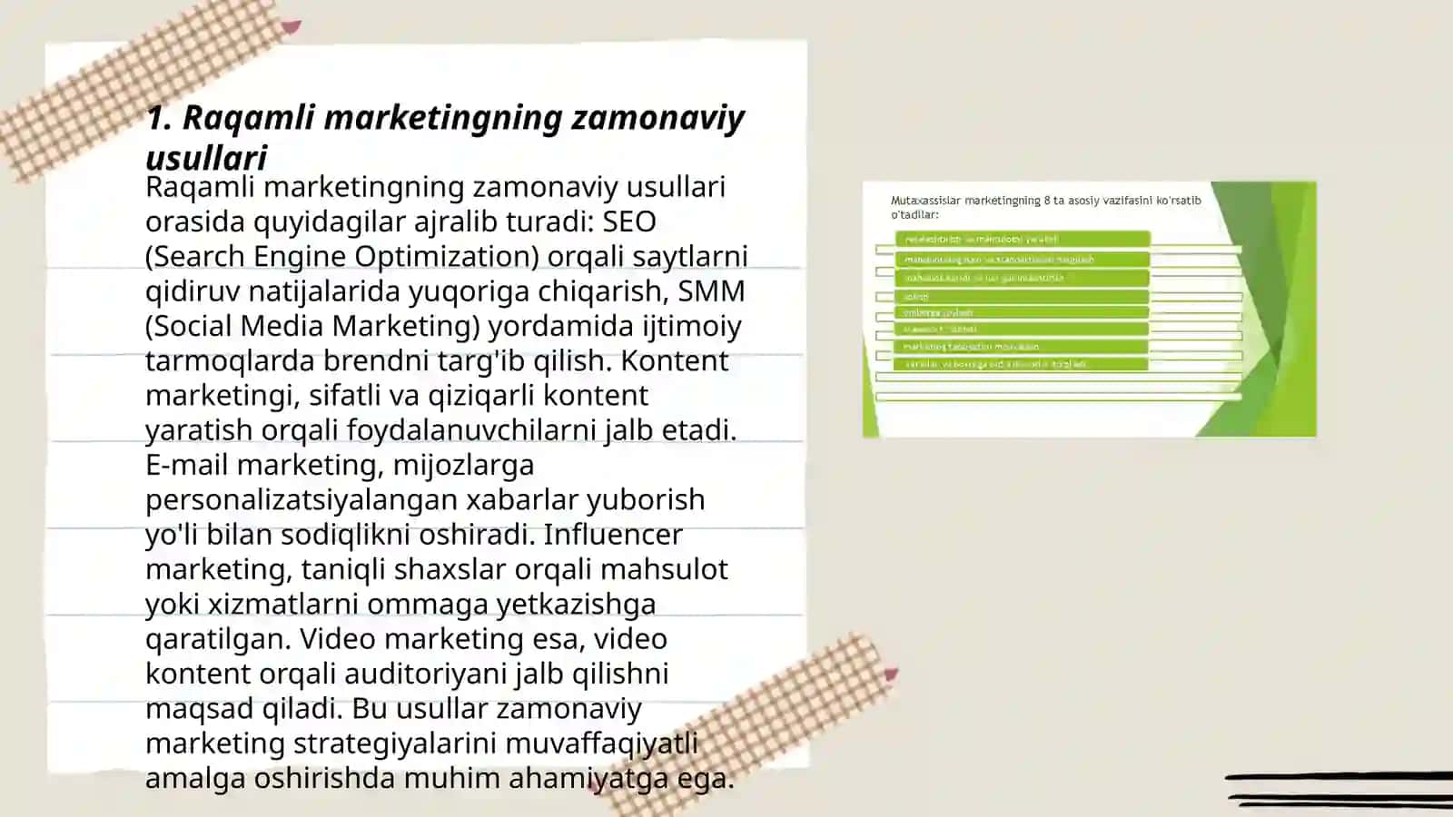 Raqamli marketingning zamonaviy usullari 3