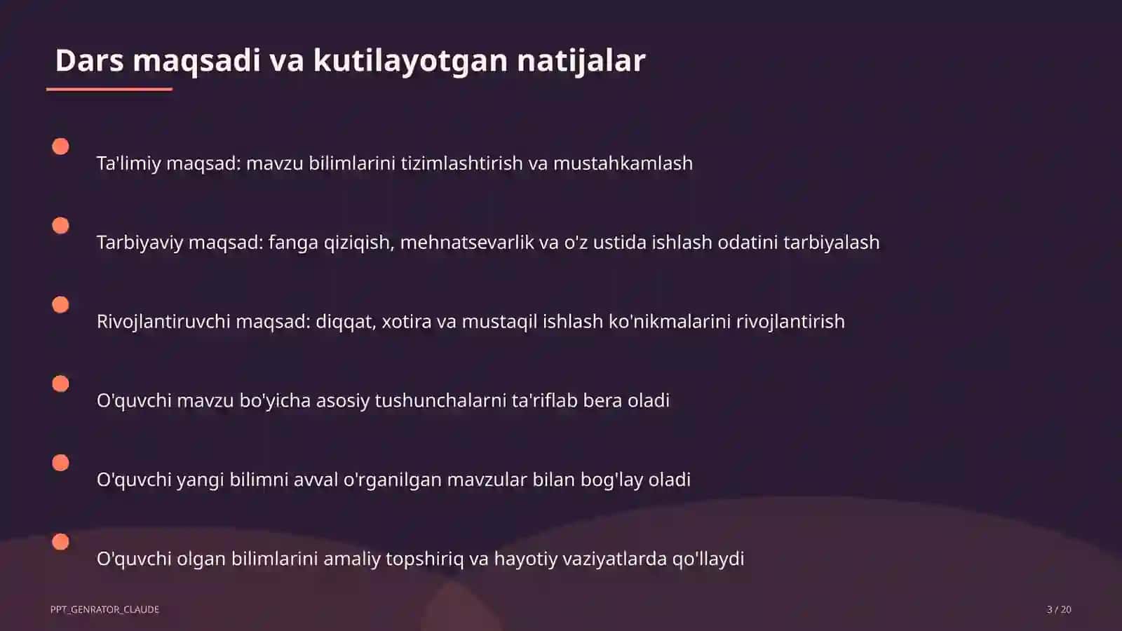 So'z yasalishi: yasama va tub so'zlar (6-sinf) 3