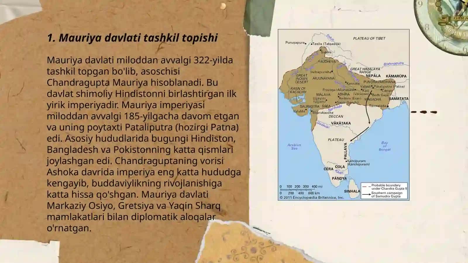 Mauriya va Guptalar davlati 3