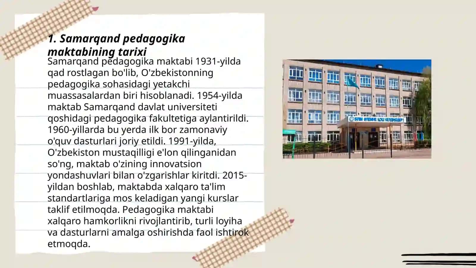 Samarqand pedagogika maktabi tarixi 3