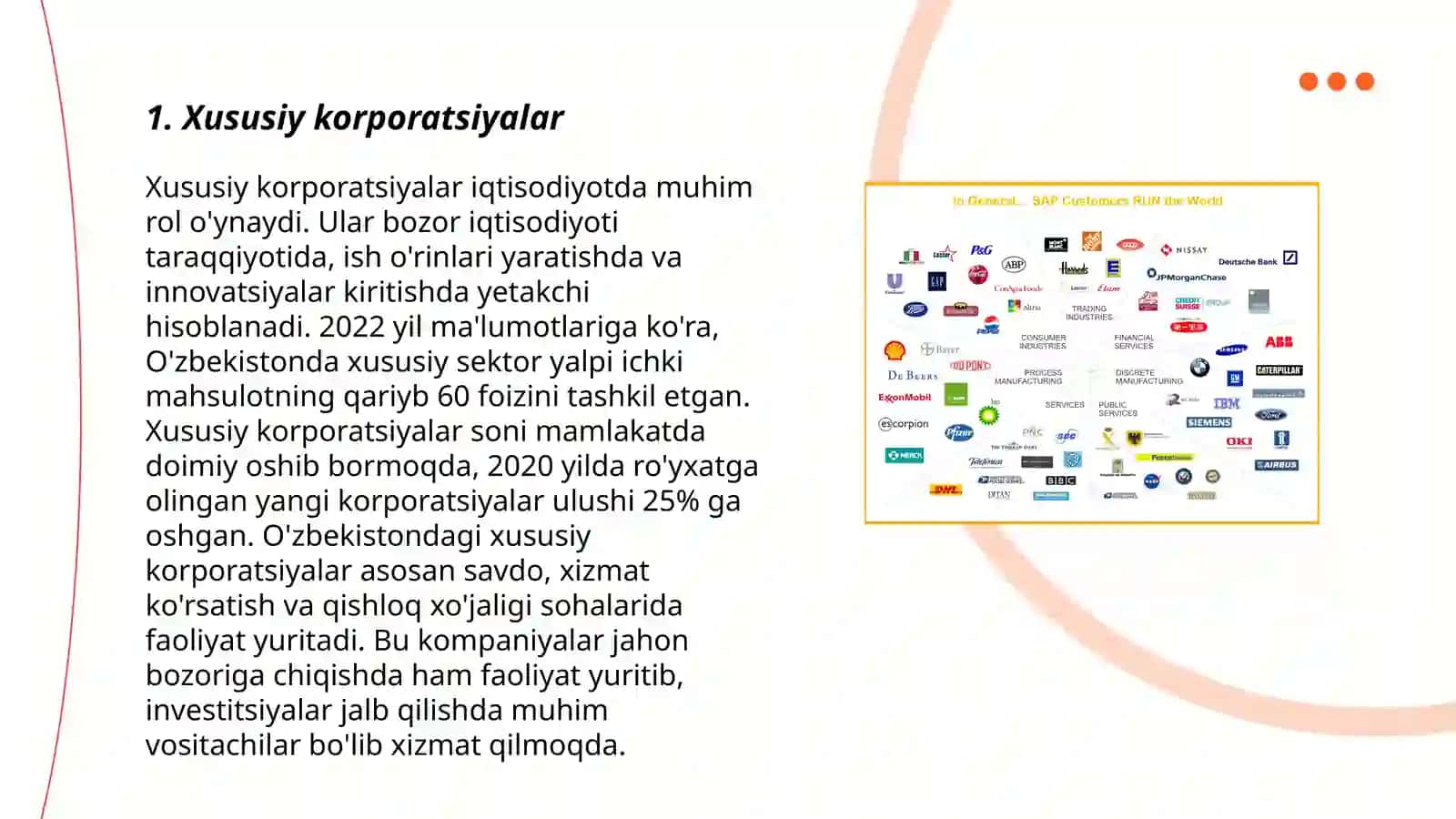 Xususiy korporatsiyalar 3