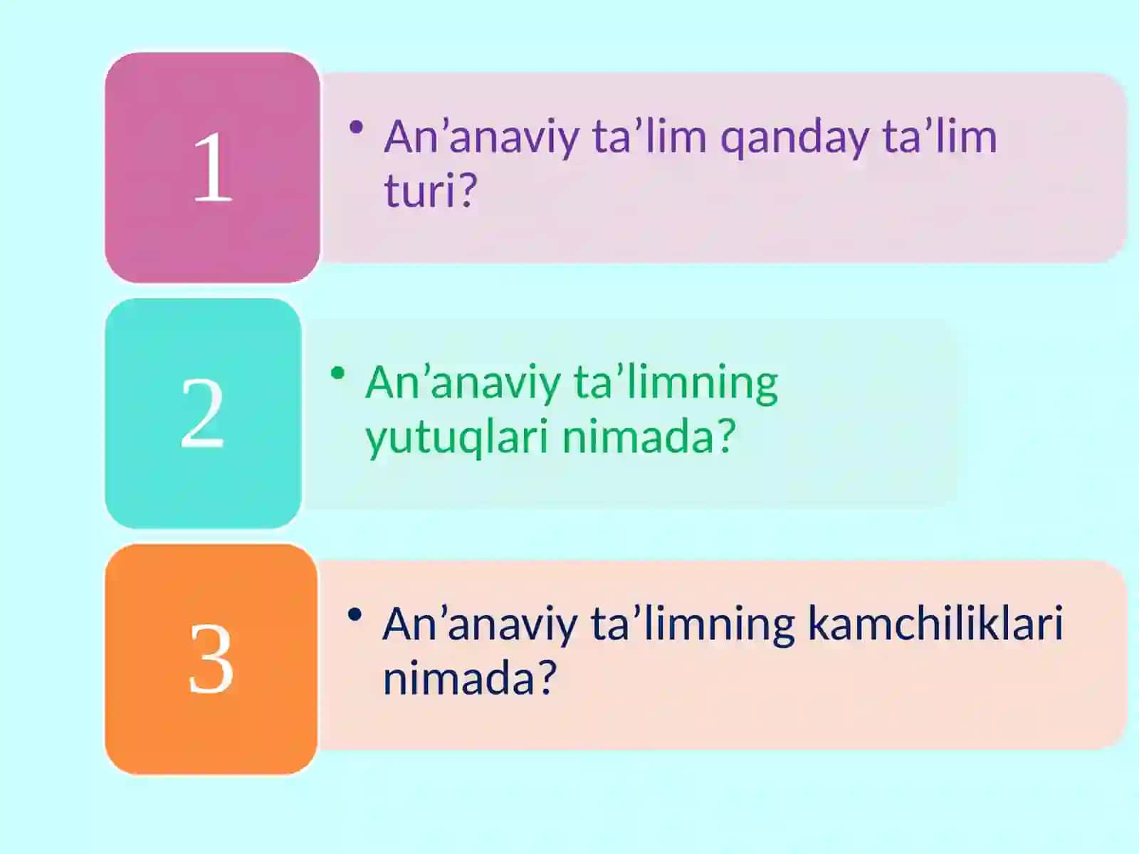 An’anaviy va innovatsion ta’limning qiyosiy tahlili 3