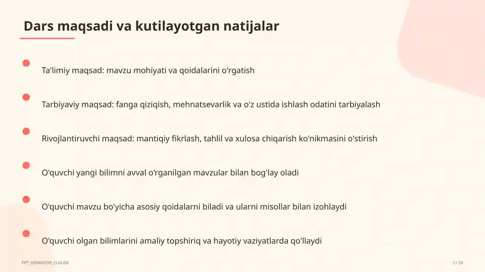 Geometrik yasashlar: burchak va kesmalarni bo'lish (8-sinf) 3