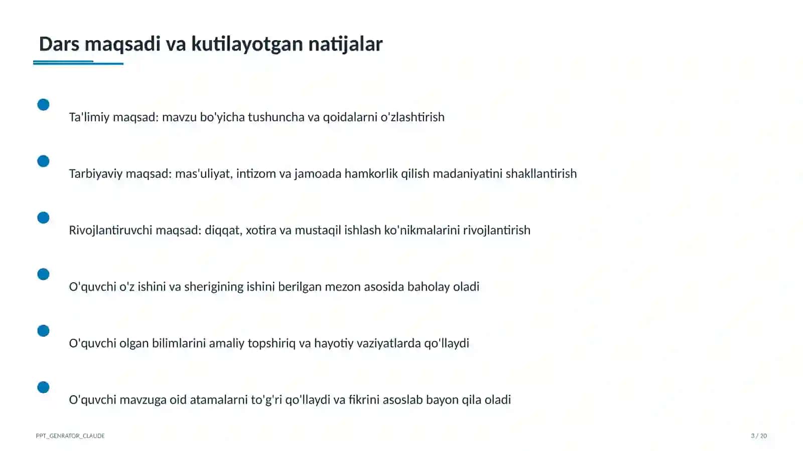 Matematika (1-4) - o'quvchilar uchun 3