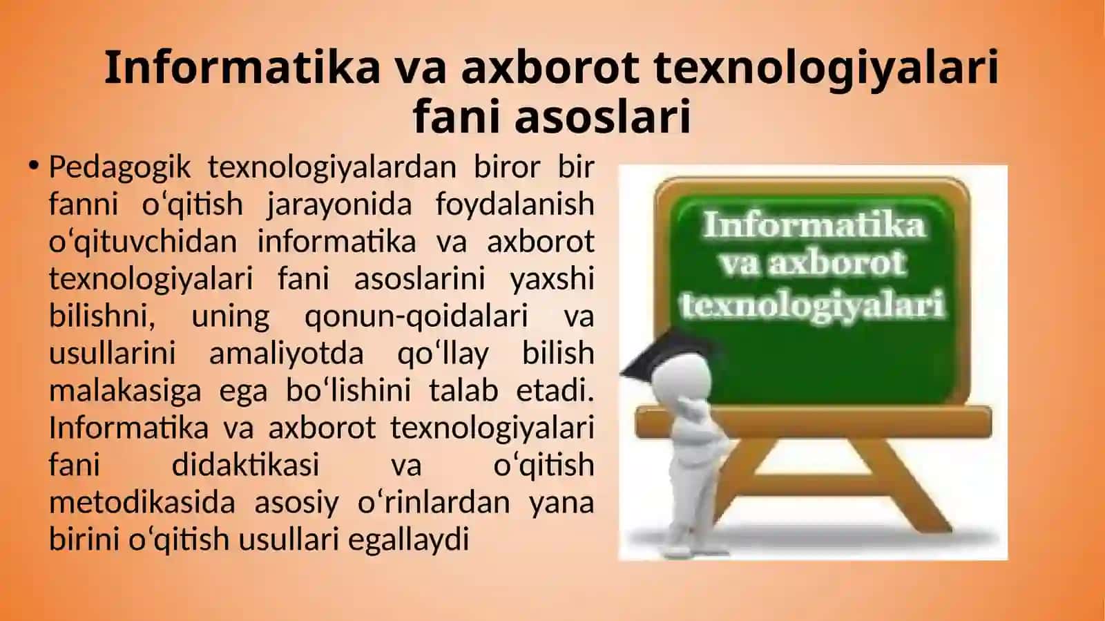Informatika va axborot texnologiyalari fani asoslari 3