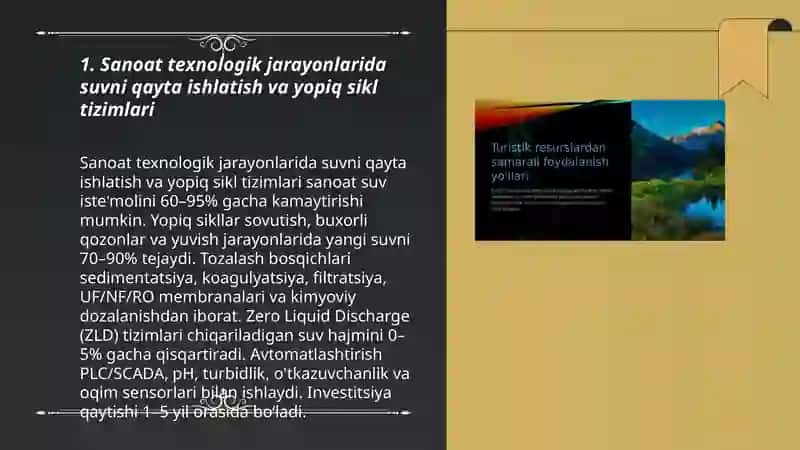 Suv resurslaridan oqilona foydalanish va avtomatlashtirish 3