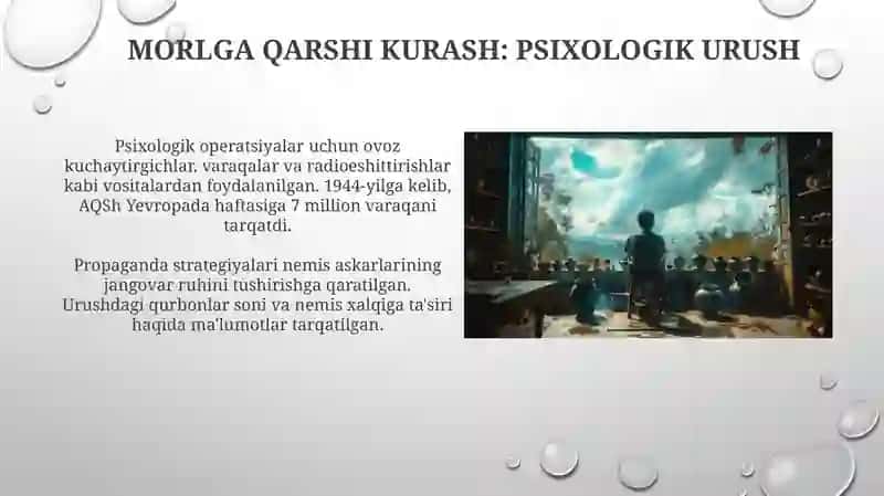 Ikkinchi Jahon urushidagi psixologik olimlar xaqida 3
