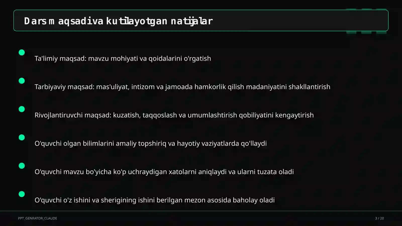 Informatika va axborot texnologiyalari (5–11) — o'quvchilar uchun 3