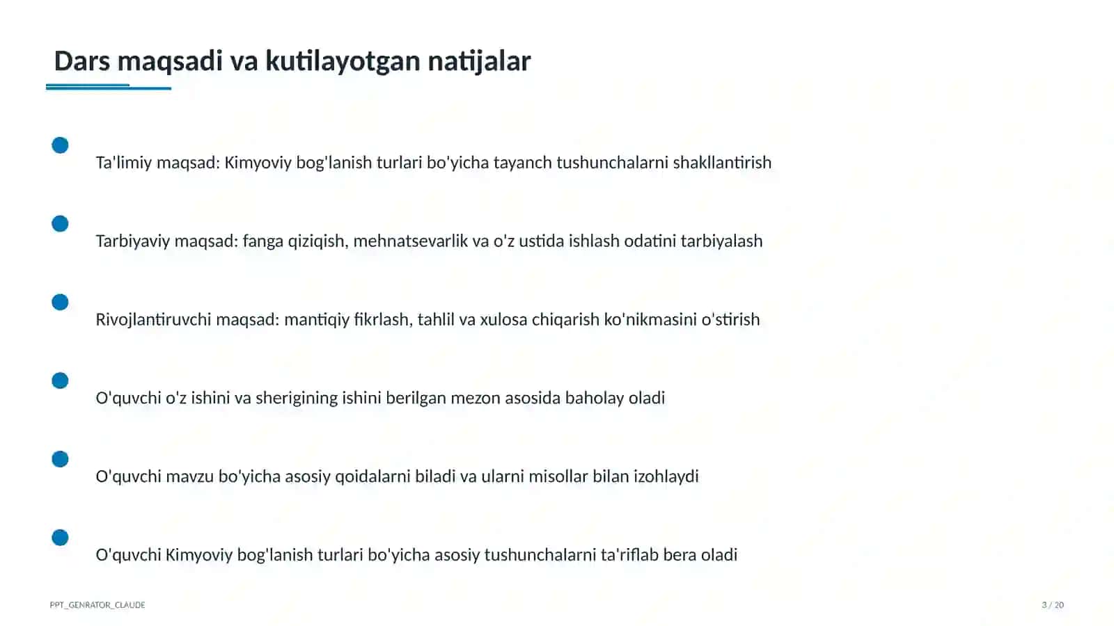 Kimyoviy bog'lanish turlari (8-sinf) 3