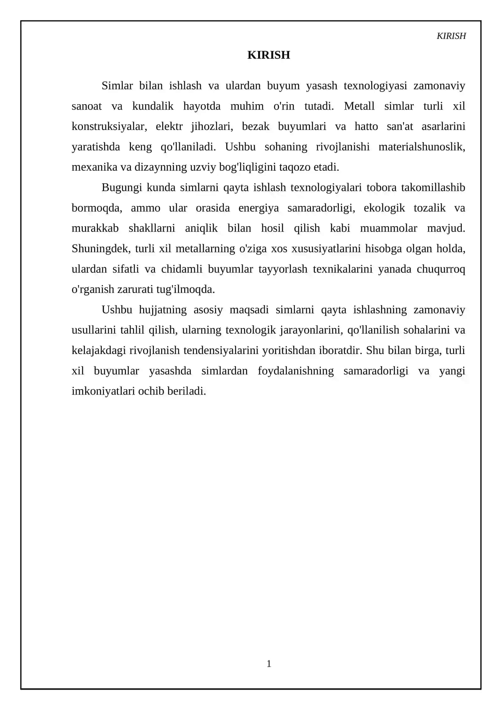Simlar bilan ishlash va ulardan buyum yasash texnologiyasi 3