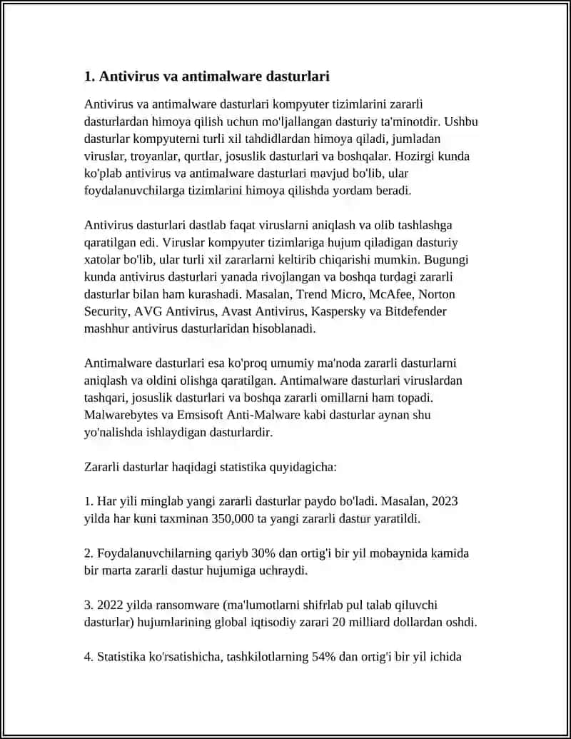 INTERNETDAGI XAVFSIZLIKNI TA'MINLASH DASTURIY VOSITALARI 3