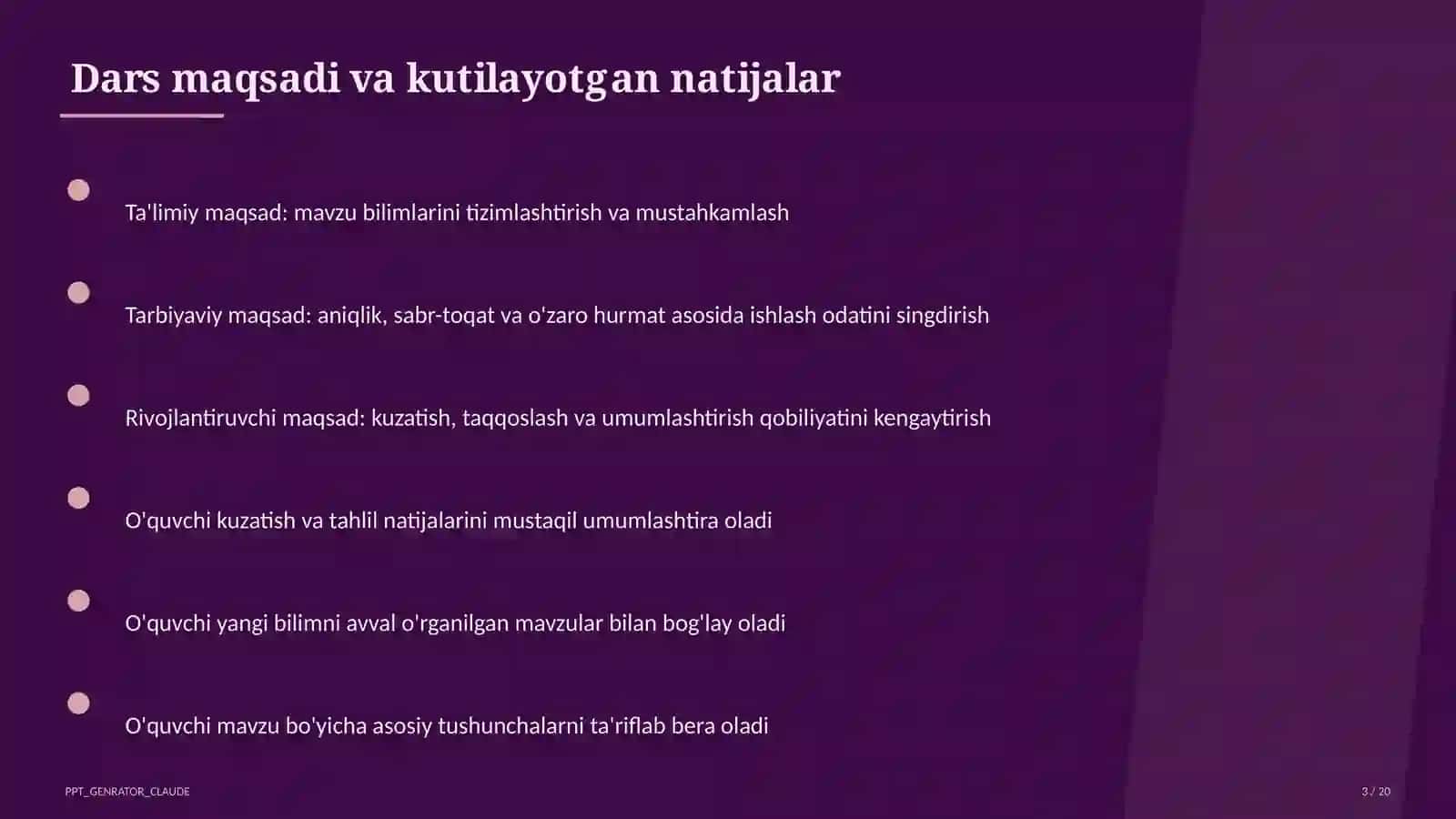 Issiqlik hodisalari: temperatura va ichki energiya (8-sinf) 3