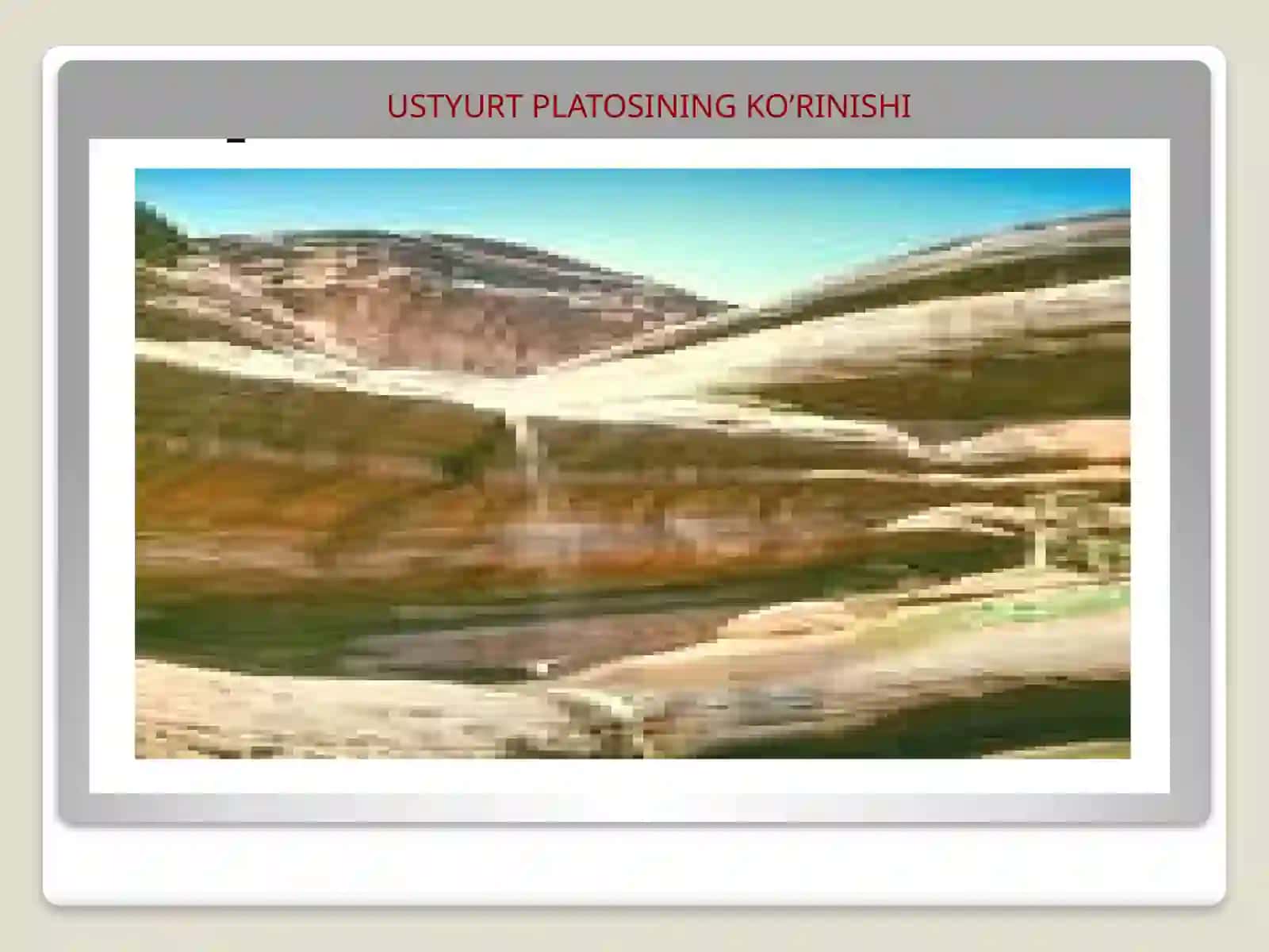 Ustyurt  tabiiy geografik  okrugi 3
