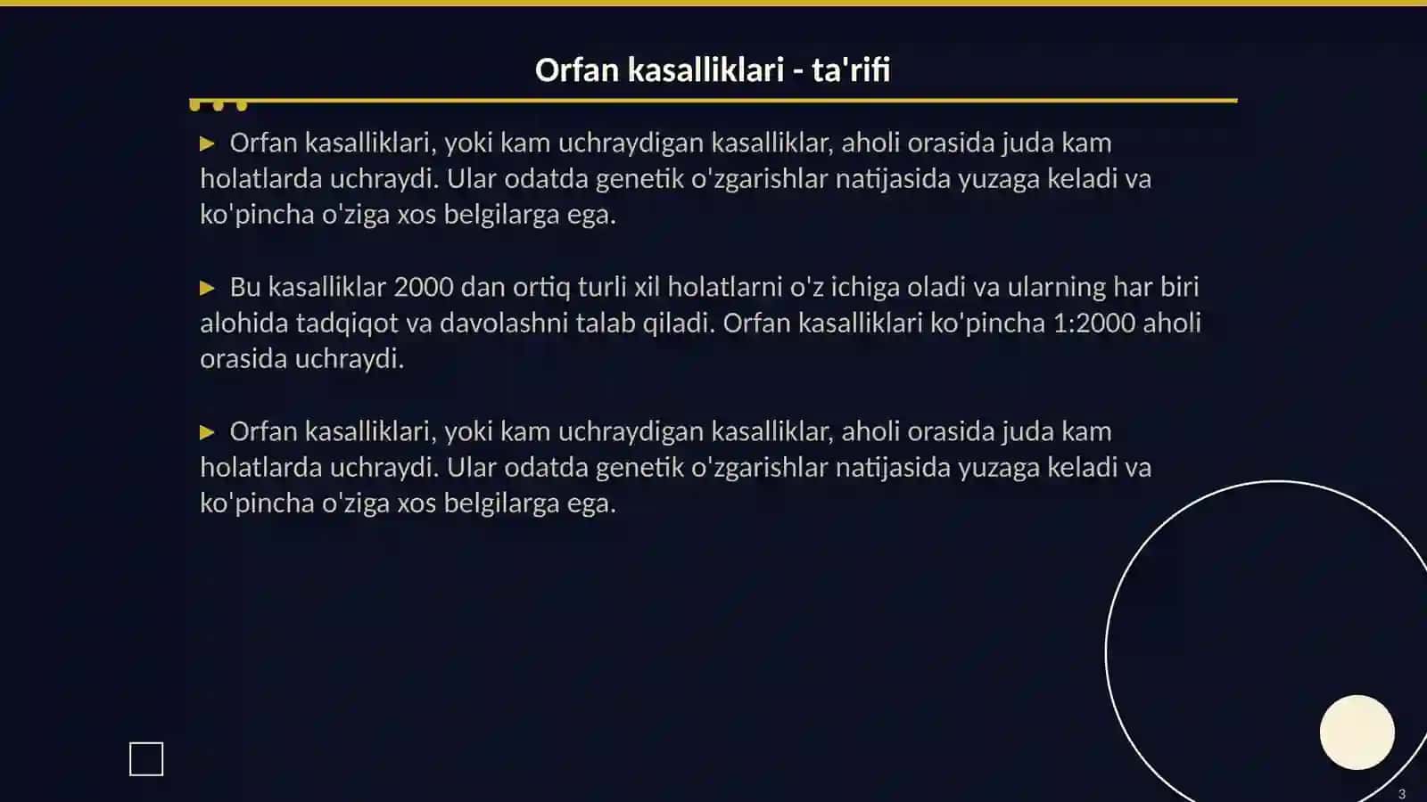 Orfan kasalliklari 3