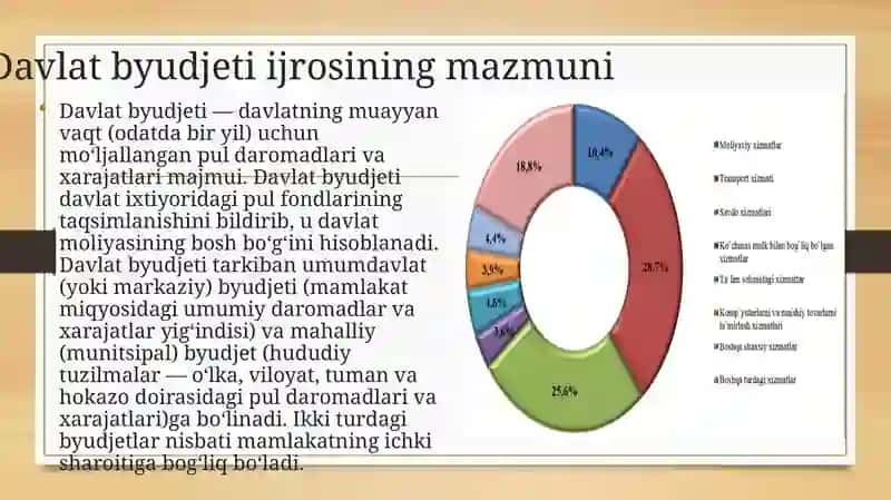 Davlat byudjeti va g'aznachilik tizimining asosiy vazifalari 3
