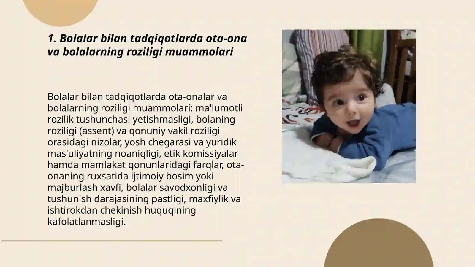 Bola rivojlanishi va axloqiy tadqiqotlari mulohazalar Nurullayeva Zarnigor 3