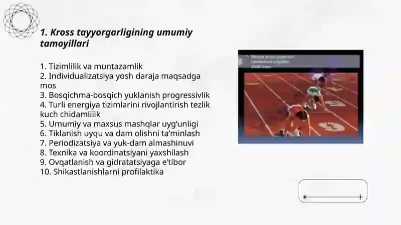 Kross tayyorgarligining xususiyotlari va uning organizmga tasiri 3