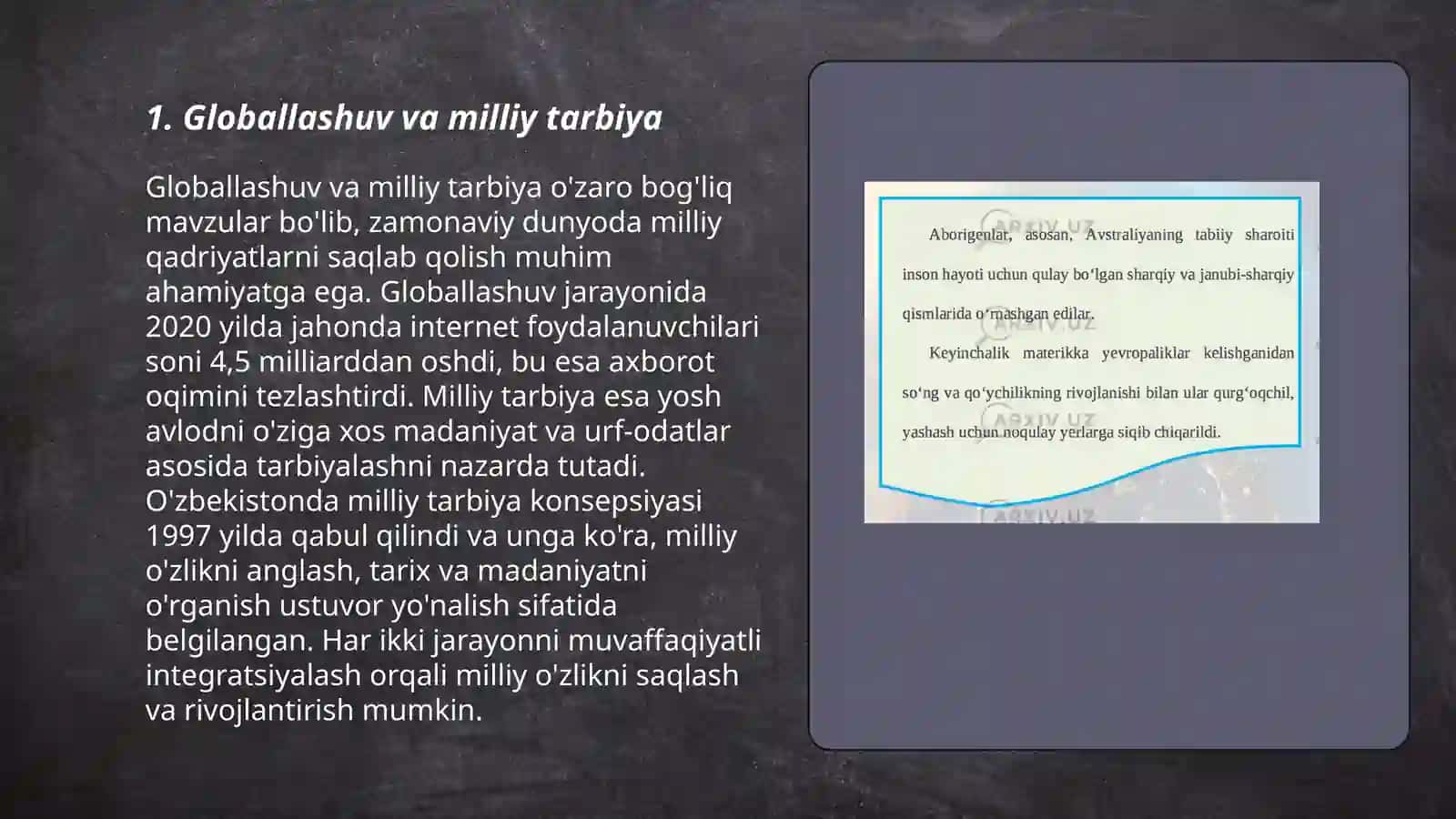 Globallashuvning tarbiyaga ta'siri 3