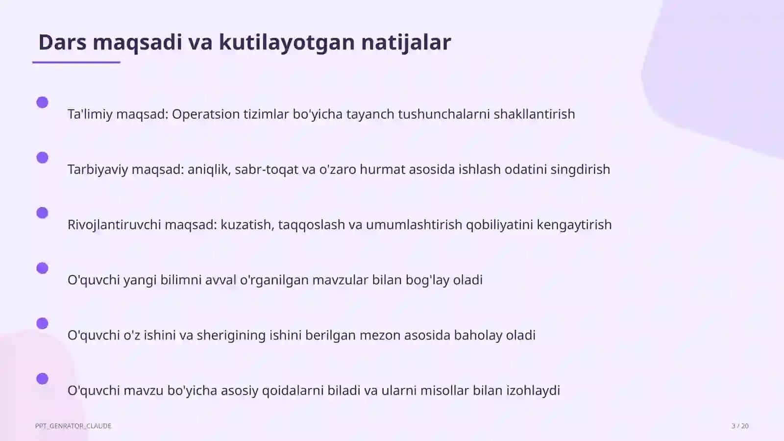 Operatsion tizimlar (6-sinf) 3