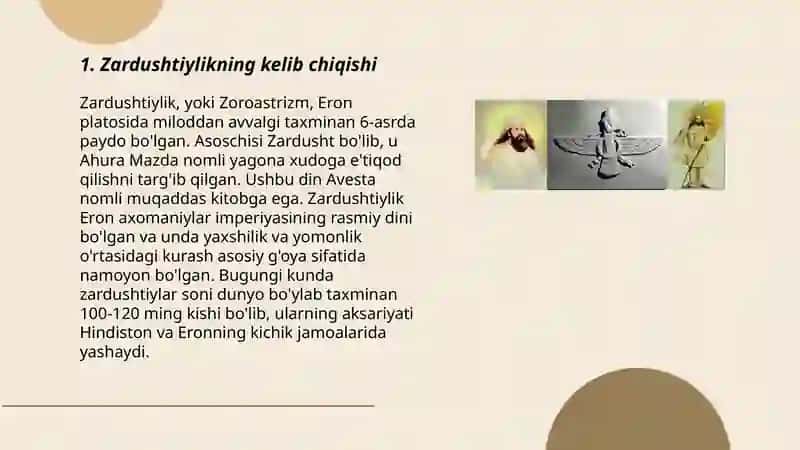 ZARDUSHTILIK DINNI 3