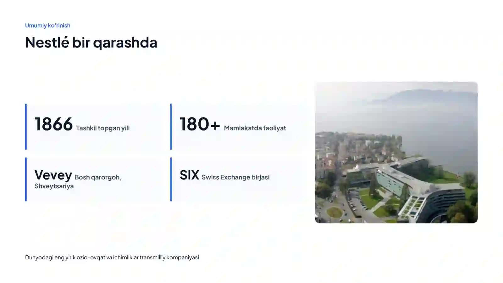 Nestlé S.A. Korporatsiya 3
