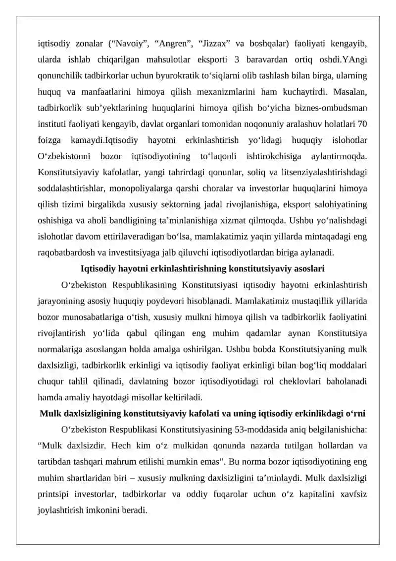 Iqtisodiy hayotni yanada erkinlashtirish 3