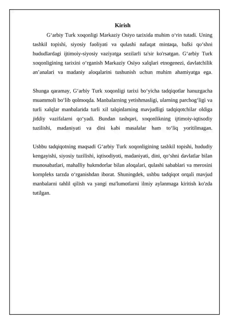 G'arbiy Turk xoqonligi 3