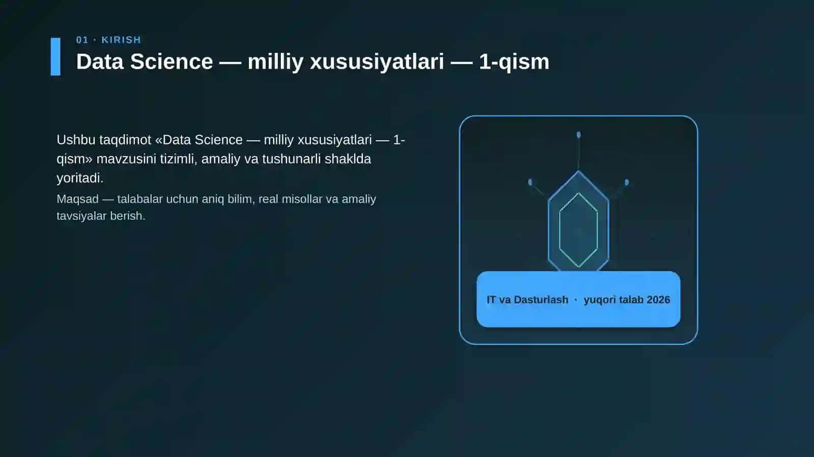 Data Science — milliy xususiyatlari — 1-qism 3