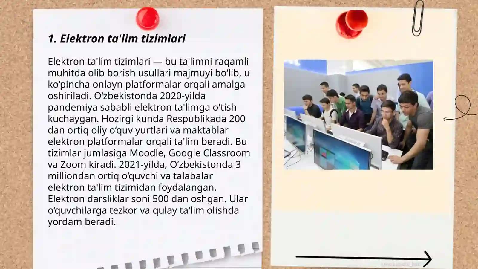 Elektron ta'lim tizimlari 3