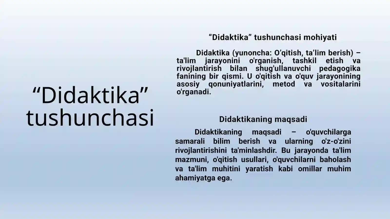 Ta'limjarayonining mohiyati 3