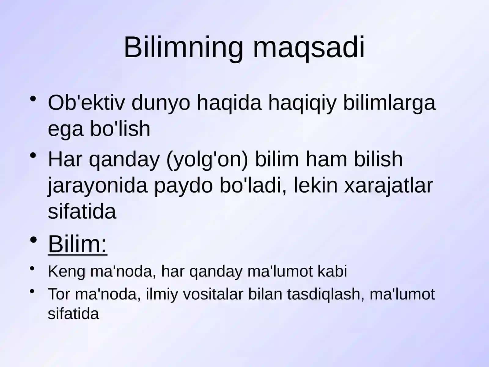 EPISTEMOLOGIYA 3